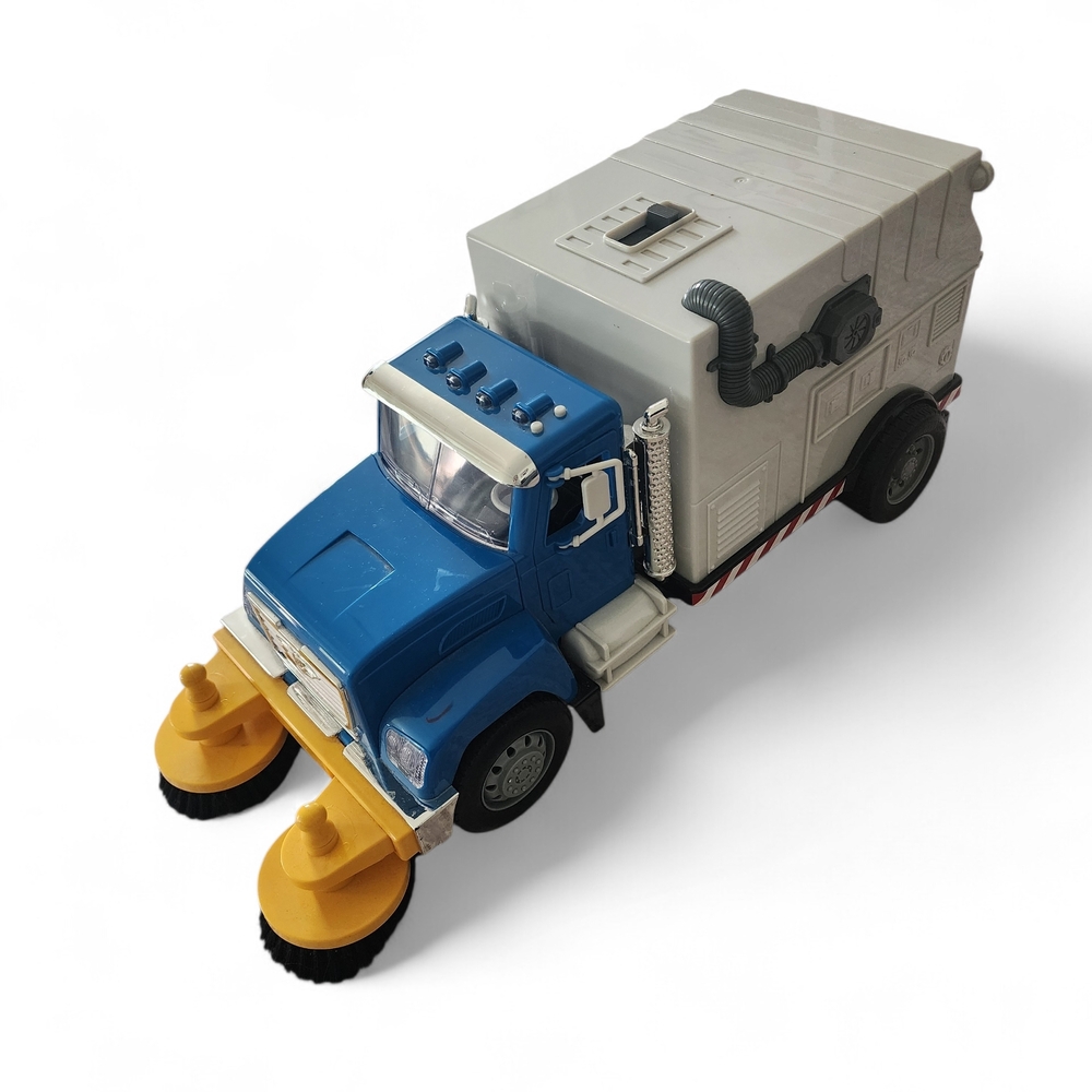 DRIVEN by Battat Street Sweeper​ With Lights And Horn - Large (16" X 8")